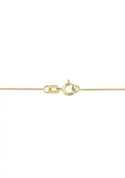Cheapest 🌟 1/10 ct. t.w. Diamond Oval Link Necklace in 10K Yellow Gold by Belk & Co. 🧨 -DealsBelk & Co. Store Belk 34861
