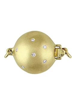 Wholesale 🛒 12-16MM Off-Round Golden South Sea Cultured Pearl Necklace with 14K Yellow Gold Diamond Ball Clasp by Belk & Co. ✨ -DealsBelk & Co. Store Belk 35008