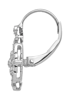 Buy 🤩 1/3 ct. t.w. Lab Grown Diamond Earrings in 14K White Gold by Belk & Co. 🛒 -DealsBelk & Co. Store Belk 35085