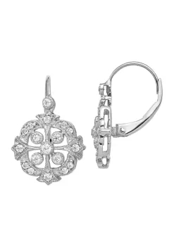 Buy 🤩 1/3 ct. t.w. Lab Grown Diamond Earrings in 14K White Gold by Belk & Co. 🛒 -DealsBelk & Co. Store Belk 35086