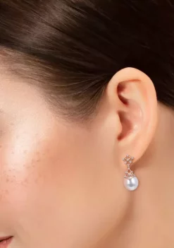 Hot Sale 💯 9-10MM South Sea Cultured Pearl and 1/3 CT TW Diamond Drop Earrings in 14k Yellow Gold by Belk & Co. 💯 8 Hot Sale 💯 9-10MM South Sea Cultured Pearl and 1/3 CT TW Diamond Drop Earrings in 14k Yellow Gold by Belk & Co. 💯 -DealsBelk & Co. Store Belk 35243