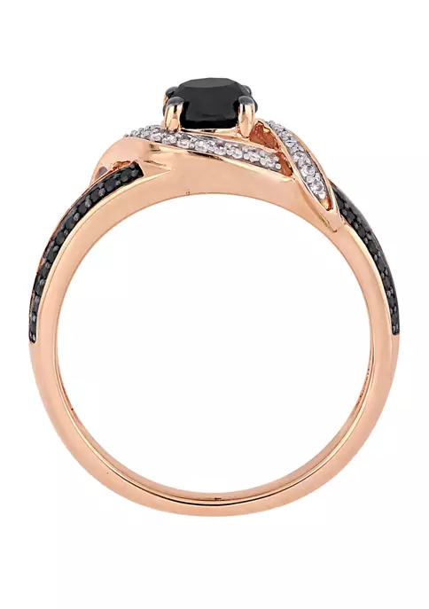 Coupon โ 1 ct. t.w. Black and White Diamond Split Shank Engagement Ring in 10K Rose Gold by Belk & Co. ๐ 3 Coupon โ 1 ct. t.w. Black and White Diamond Split Shank Engagement Ring in 10K Rose Gold by Belk & Co. ๐ - Image 3