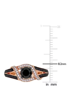 Coupon โ 1 ct. t.w. Black and White Diamond Split Shank Engagement Ring in 10K Rose Gold by Belk & Co. ๐ 10 Coupon โ 1 ct. t.w. Black and White Diamond Split Shank Engagement Ring in 10K Rose Gold by Belk & Co. ๐ -DealsBelk & Co. Store Belk 35301