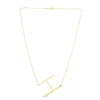 Promo ✨ 14 Karat Yellow Gold Initial-H Necklace by Belk & Co. ⌛