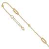 Best reviews of 🌟 14K Yellow Gold Polished Diamond Cut Beads with 1 Inch Extension Anklet by Belk & Co. 🥰
