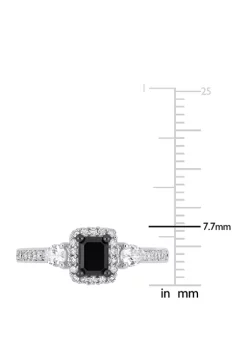 Best deal ✨ 7/8 ct. t.w. Black and White Diamond and 3/8 ct. t.w. White Sapphire Halo Engagement Ring in 10K White Gold by Belk & Co. 🤩 10 Best deal ✨ 7/8 ct. t.w. Black and White Diamond and 3/8 ct. t.w. White Sapphire Halo Engagement Ring in 10K White Gold by Belk & Co. 🤩 -DealsBelk & Co. Store Belk 35512