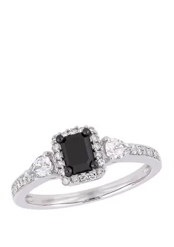 Best deal ✨ 7/8 ct. t.w. Black and White Diamond and 3/8 ct. t.w. White Sapphire Halo Engagement Ring in 10K White Gold by Belk & Co. 🤩 11 Best deal ✨ 7/8 ct. t.w. Black and White Diamond and 3/8 ct. t.w. White Sapphire Halo Engagement Ring in 10K White Gold by Belk & Co. 🤩 -DealsBelk & Co. Store Belk 35513