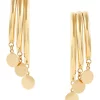 Top 10 👏 3 Row Grad J Hoop with Disc Drop Earrings in 10K Yellow Gold by Belk & Co. 💯