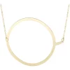 Best Pirce ✔️ 14 Karat Yellow Gold Initial-Q Necklace by Belk & Co. ⭐