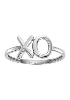 Top 10 😀 14K White Gold Polished X-O Ring by Belk & Co. 💯 -DealsBelk & Co. Store Belk 35657