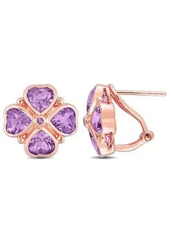 Best deal ๐ 3.25 CT TGW Rose de France Clover Earrings in Rose Plated Sterling Silver by Belk & Co. โ๏ธ 9 Best deal ๐ 3.25 CT TGW Rose de France Clover Earrings in Rose Plated Sterling Silver by Belk & Co. โ๏ธ -DealsBelk & Co. Store Belk 35704