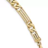 Budget ✨ Mens 14K Yellow Gold Polished Link Bracelet by Belk & Co. 🎁