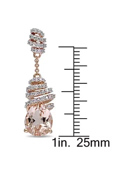 Best Sale 🧨 1 ct. t.g.w. London Blue Topaz and Diamond Accent Necklace in 10K White Gold by Belk & Co. 🛒 -DealsBelk & Co. Store Belk 35766