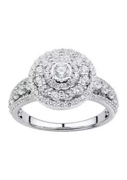 Best Pirce 😉 1 ct. t.w. Diamond Ring in 10K White Gold by Belk & Co. 🌟 -DealsBelk & Co. Store Belk 35779