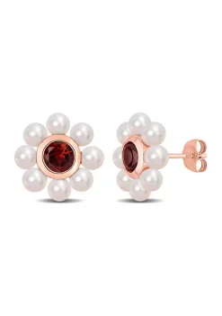 Cheapest ๐ 3.5-4mm Freshwater Cultured Pearl and 1 1/5 CT TGW Garnet Floral Stud Earrings in 10k Rose Gold by Belk & Co. โ๏ธ 7 Cheapest ๐ 3.5-4mm Freshwater Cultured Pearl and 1 1/5 CT TGW Garnet Floral Stud Earrings in 10k Rose Gold by Belk & Co. โ๏ธ -DealsBelk & Co. Store Belk 35831