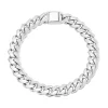 Hot Sale 🔔 Sterling Silver 3mm Cuban Chain Bracelet by Belk & Co. 👍