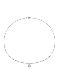 Best reviews of 🎉 Lab Created 2 7/8 CT DEW Moissanite Halo Leverback Earrings and Pendant Set in Sterling Silver by Belk & Co. 💯 -DealsBelk & Co. Store Belk 35840