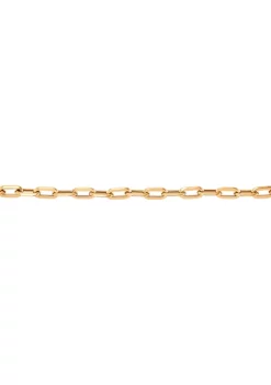 Discount 🥰 Oval Paperclip Chain in 10K Yellow Gold by Belk & Co. ✨ -DealsBelk & Co. Store Belk 35995