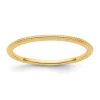 Top 10 💯 14K Gold 1.2mm Bead Stackable Band by Belk & Co. 🎉
