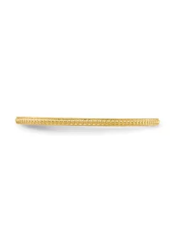 Top 10 💯 14K Gold 1.2mm Bead Stackable Band by Belk & Co. 🎉 -DealsBelk & Co. Store Belk 36159