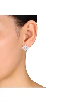 Best deal ๐ 4-4.5mm Cultured Freshwater Pearl and Diamond Accent Stud Earrings in Sterling Silver by Belk & Co. ๐ 8 Best deal ๐ 4-4.5mm Cultured Freshwater Pearl and Diamond Accent Stud Earrings in Sterling Silver by Belk & Co. ๐ -DealsBelk & Co. Store Belk 36203