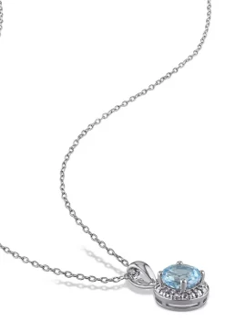 Best reviews of ๐ Blue Topaz Halo Pendant with Chain in Sterling Silver by Belk & Co. ๐ 8 Best reviews of ๐ Blue Topaz Halo Pendant with Chain in Sterling Silver by Belk & Co. ๐ -DealsBelk & Co. Store Belk 36227