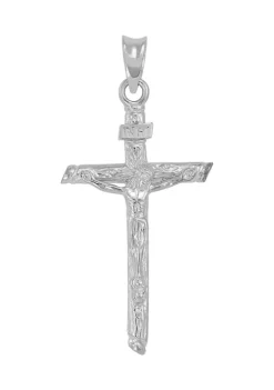 Buy 🤩 Gents Crucifix Pendant in Sterling Silver by Belk & Co. 👍 -DealsBelk & Co. Store Belk 36238