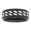 Cheapest 😉 Stainless Steel Ring with Black Ion Plating by Belk & Co. ⌛