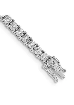 Wholesale 🎉 2.06 ct. t.w. Diamond Illusion Setting Bracelet in 14K White Gold by Belk & Co. ✨ -DealsBelk & Co. Store Belk 36254