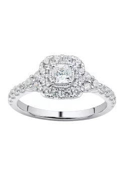 Discount 💯 1 ct. t.w. Diamond Ring in 14K White Gold by Belk & Co. 🎉 -DealsBelk & Co. Store Belk 36282