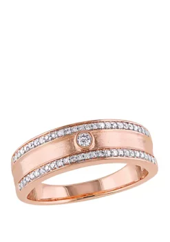 New 🎁 Diamond Ring in 10K Rose Gold by Belk & Co. 🛒 -DealsBelk & Co. Store Belk 36296