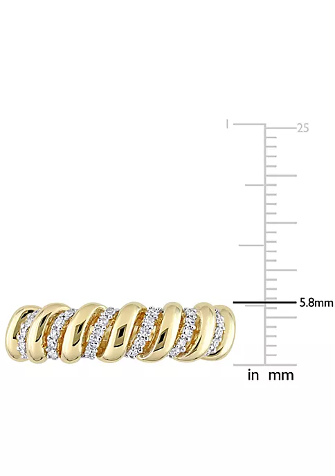 Buy ๐ฅ 1/5 ct. t.w. Diamond Ring in 14K Yellow Gold by Belk & Co. ๐ 3 Buy ๐ฅ 1/5 ct. t.w. Diamond Ring in 14K Yellow Gold by Belk & Co. ๐ - Image 3