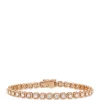 Top 10 🛒 2.75 ct. t.w. Diamond Tennis Bracelet in 14k Rose Gold by Belk & Co. 🥰
