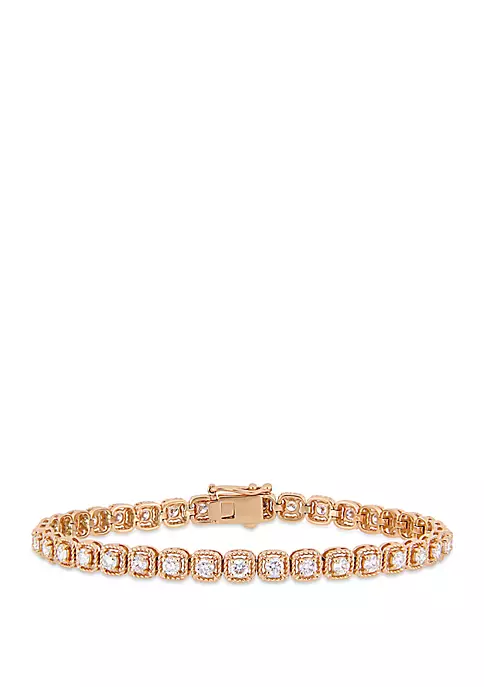 Top 10 🛒 2.75 ct. t.w. Diamond Tennis Bracelet in 14k Rose Gold by Belk & Co. 🥰 3 Top 10 🛒 2.75 ct. t.w. Diamond Tennis Bracelet in 14k Rose Gold by Belk & Co. 🥰 - Image 3