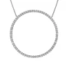 Budget 💯 3/4 ct. t.w. Diamond Circle of Life Necklace in 10K White Gold by Belk & Co. 🧨