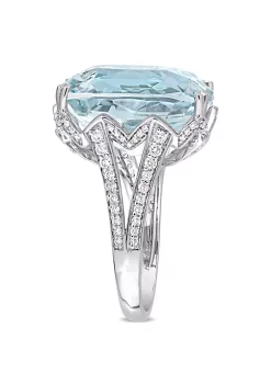 Flash Sale 🤩 23 ct. t.g.w. Sky Blue Topaz and 5/8 ct. t.w. Diamond Split Shank Cocktail Ring in 14K White Gold by Belk & Co. 🔔 8 Flash Sale 🤩 23 ct. t.g.w. Sky Blue Topaz and 5/8 ct. t.w. Diamond Split Shank Cocktail Ring in 14K White Gold by Belk & Co. 🔔 -DealsBelk & Co. Store Belk 36510
