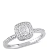 Discount 😍 3/4 ct. t.w. Diamond Cushion Cut Halo Engagement Ring by Belk & Co. 🌟