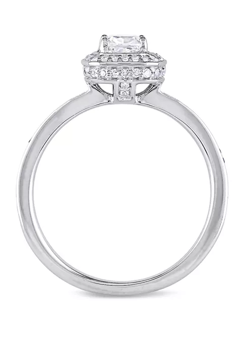 Discount ๐ 3/4 ct. t.w. Diamond Cushion Cut Halo Engagement Ring by Belk & Co. ๐ 3 Discount ๐ 3/4 ct. t.w. Diamond Cushion Cut Halo Engagement Ring by Belk & Co. ๐ - Image 3