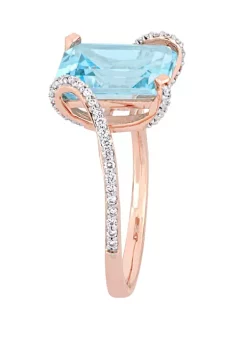 Cheap 🛒 5.6 ct. t.w. Blue Topaz and 1/4 ct. t.w. Diamond Cocktail Ring in 14K Rose Gold by Belk & Co. 😉 6 Cheap 🛒 5.6 ct. t.w. Blue Topaz and 1/4 ct. t.w. Diamond Cocktail Ring in 14K Rose Gold by Belk & Co. 😉 -DealsBelk & Co. Store Belk 36553