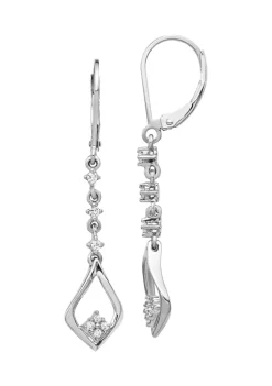 Brand new ❤️ 1/5 ct. t.w. Lab Grown Diamond Earrings in 14K White Gold by Belk & Co. 🥰