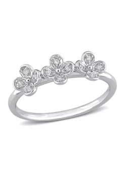 Cheapest 🤩 Diamond Accent Triple Flower Promise Ring in Sterling Silver by Belk & Co. ⌛ 11 Cheapest 🤩 Diamond Accent Triple Flower Promise Ring in Sterling Silver by Belk & Co. ⌛ -DealsBelk & Co. Store Belk 36708