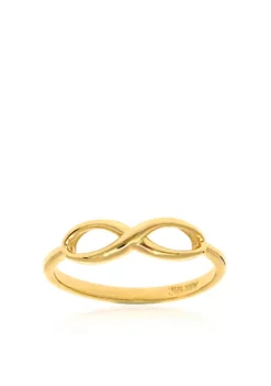 Top 10 🎉 14k Yellow Gold Infinity Ring by Belk & Co. 🛒