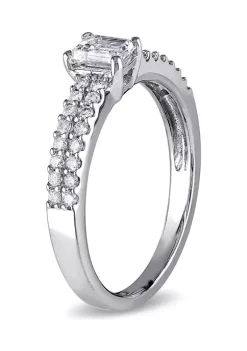 New ❤️ 3/4 CT TW Emerald Cut Diamond Engagement Ring in 14k White Gold by Belk & Co. ❤️ 7 New ❤️ 3/4 CT TW Emerald Cut Diamond Engagement Ring in 14k White Gold by Belk & Co. ❤️ -DealsBelk & Co. Store Belk 36772