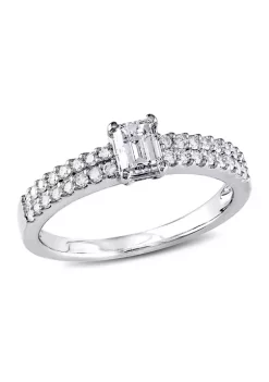 New ❤️ 3/4 CT TW Emerald Cut Diamond Engagement Ring in 14k White Gold by Belk & Co. ❤️ 9 New ❤️ 3/4 CT TW Emerald Cut Diamond Engagement Ring in 14k White Gold by Belk & Co. ❤️ -DealsBelk & Co. Store Belk 36774