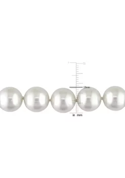 Wholesale 😉 10-13MM South Sea Pearl Graduated 18" Strand Necklace with 14k Yellow Gold Clasp by Belk & Co. 👍 -DealsBelk & Co. Store Belk 36809