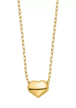 Promo 👍 16.5 Inch Satin and Polished Star Necklace in 14K Yellow Gold by Belk & Co. ⌛ -DealsBelk & Co. Store Belk 3682