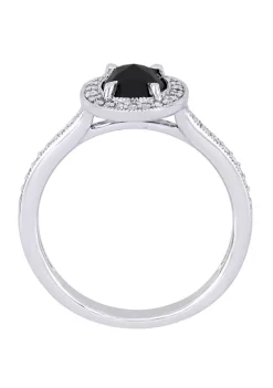 Coupon ✨ 1.16 ct. t.w. Black and White Diamond Halo Ring in 10K White Gold by Belk & Co. ✔️ 8 Coupon ✨ 1.16 ct. t.w. Black and White Diamond Halo Ring in 10K White Gold by Belk & Co. ✔️ -DealsBelk & Co. Store Belk 36856