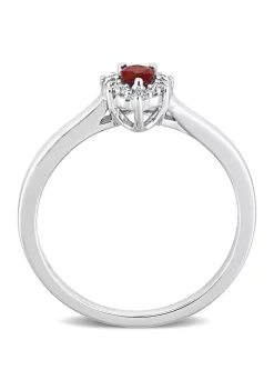 Best deal ๐ 1/4 CT TGW Garnet and 1/10 CT TDW Diamond Teardrop Halo Ring in Sterling Silver by Belk & Co. โ๏ธ 10 Best deal ๐ 1/4 CT TGW Garnet and 1/10 CT TDW Diamond Teardrop Halo Ring in Sterling Silver by Belk & Co. โ๏ธ -DealsBelk & Co. Store Belk 36953