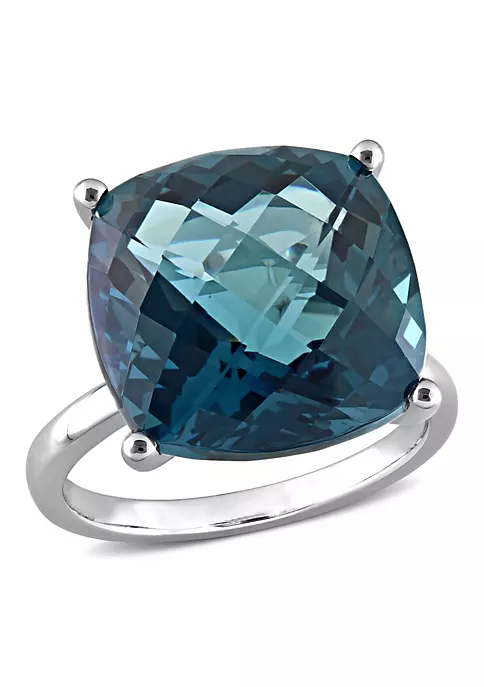 Best reviews of ๐ 19.24 ct. t.g.w. London Blue Topaz Solitaire Ring in 14K White Gold by Belk & Co. โ 1 Best reviews of ๐ 19.24 ct. t.g.w. London Blue Topaz Solitaire Ring in 14K White Gold by Belk & Co. โ