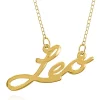 Best Sale ❤️ 14k Yellow Gold Leo Necklace by Belk & Co. 🤩
